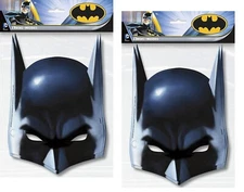 Batman Birthday Halloween Party Supplies Paper Party Masks - 16 Count