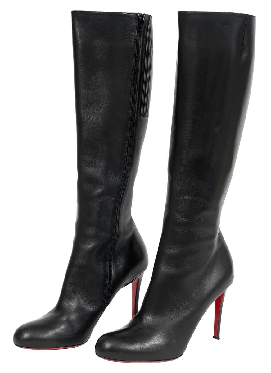 Christian Louboutin FIFI BOTTA Shiny calf leather -High Boots