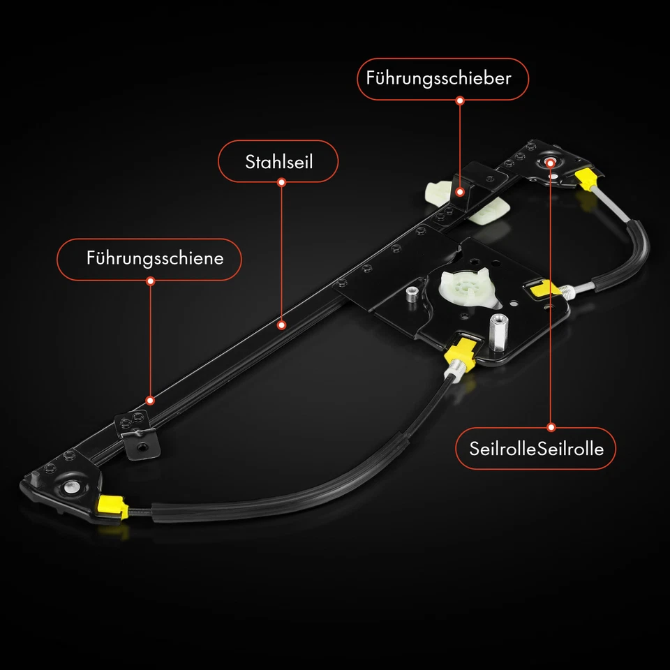 Fensterheber Elektrisch ohne Motor Vorne Links für Renault Modus/Grand Modus - Bild 4 von 4