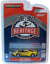 GreenLight Heritage Racing 2017 Ford GT Series 1 yellow