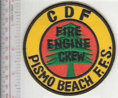 Hot Shot Fire Crew CDF Pismo Beach Forest Fire Station Fire Engine NO TARIFF