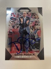 2017 Panini Prizm David Fizdale Autograph Card #210 In Person M467