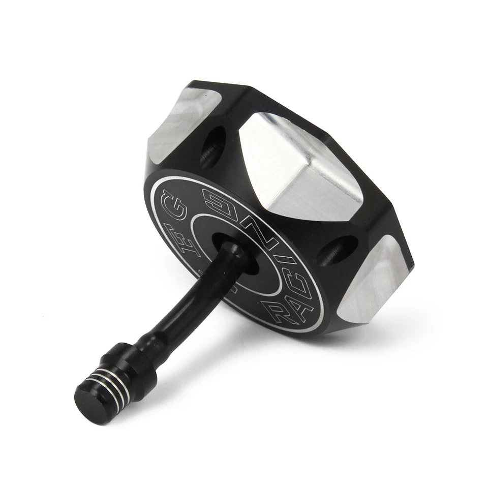 Billet Gas Fuel Tank Cap Cover For CR85R CR125R CRF150R CRF230F CR250R Dirt Bike Foto 3 de 4