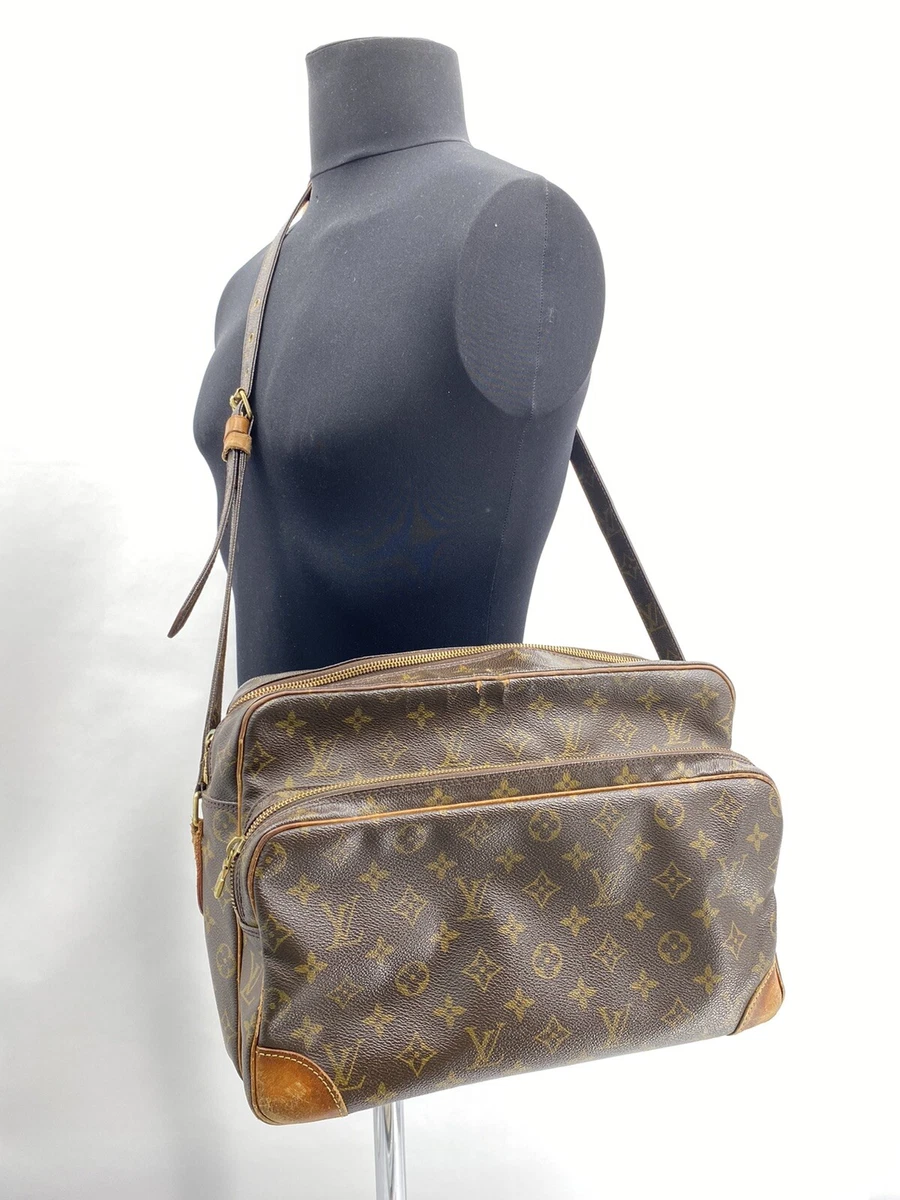 Pre-loved Louis Vuitton Vintage Nile Cloth Crossbody Bag Monogram