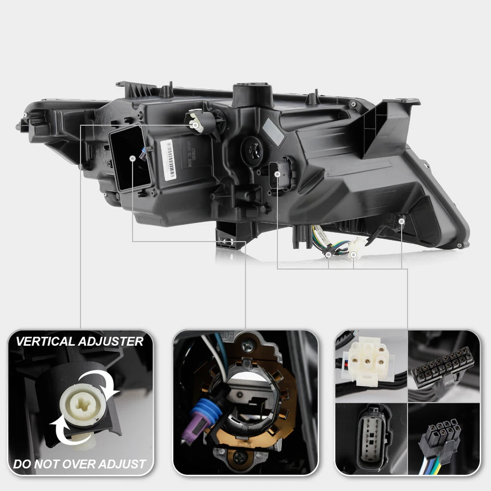 2016-18 Lincoln MKX HID/Xenon Projector Headlight Passenger FO2519142 FA1Z13008A — 第 4/4 张图片