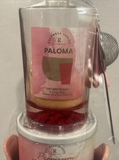 Rockwell Spirits Combo Paloma avec sel de mer cacahuètes et pot rose