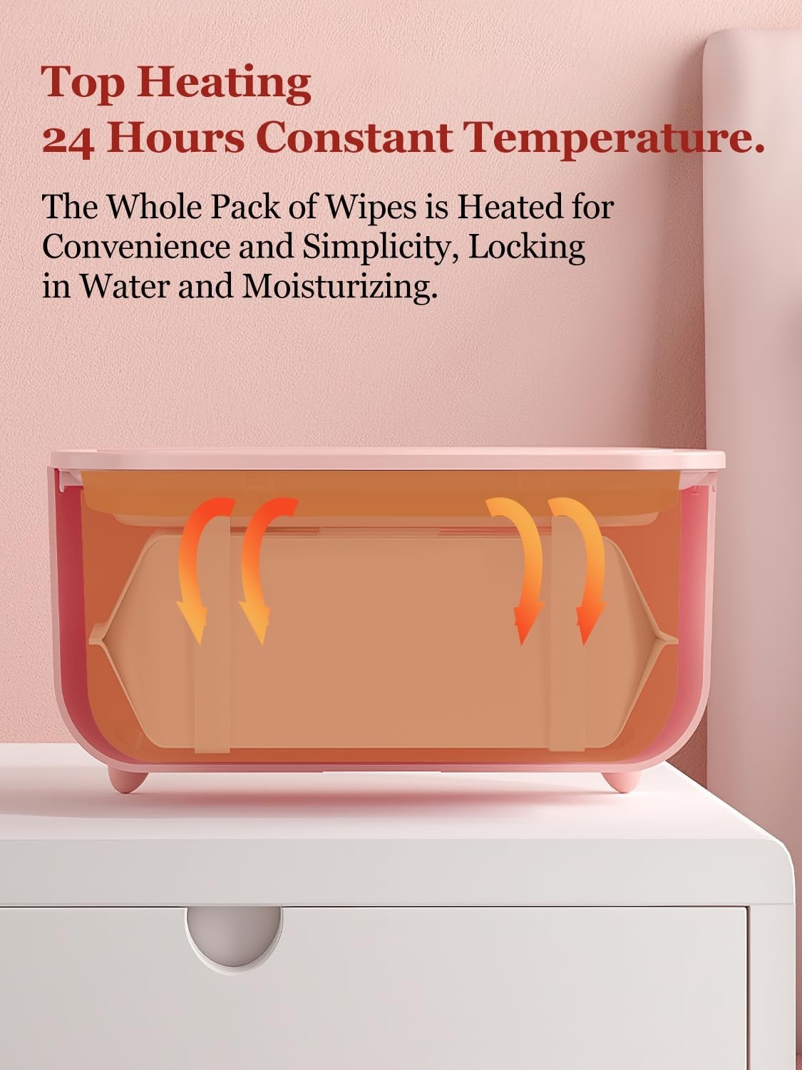 Calentador De Toallitas Humedas Para Bebe Calienta Toallas Pañitos Humedos NUEVO