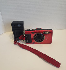 Olympus Stylus Tough TG-4 Red Digital Camera F 2.0 Waterproof From Japan