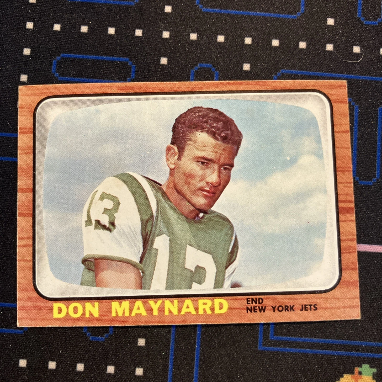 1966 Topps #95 Don Maynard Jets HOF Clean Vintage NFL Football Card ExMint