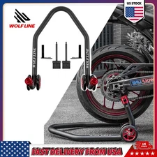 Universal Lifting Frame Motorcycle Stand Jacks Rear Wheel Lift Paddock Swingarm