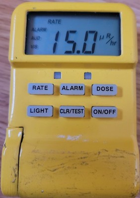 Canberra MRAD 103 Mini Radiac Radiation Detector Geiger Counter Dosimeter 