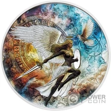 GOOD Battle Of Good And Evil Silver Coin 5$ Niue 2025