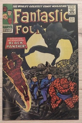 Fantastic Four #52 REPRINT Marvel Comic 2006 Facsimile Origin 1st Black Panther