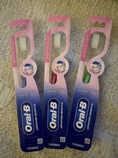 Oral B Advanced Sensitive Clean Extra Soft Toothbrushes
