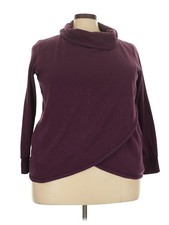 Assorted Brands Women Red Turtleneck Sweater 3X Plus