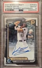 2024 BOWMAN DRAFT CHROME PRSPCT AUTOS #CPAKG KONNOR GRIFFIN PSA 10