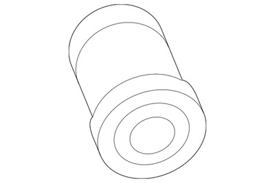 Genuine Volkswagen Lower Control Arm Cap N-105-977-01