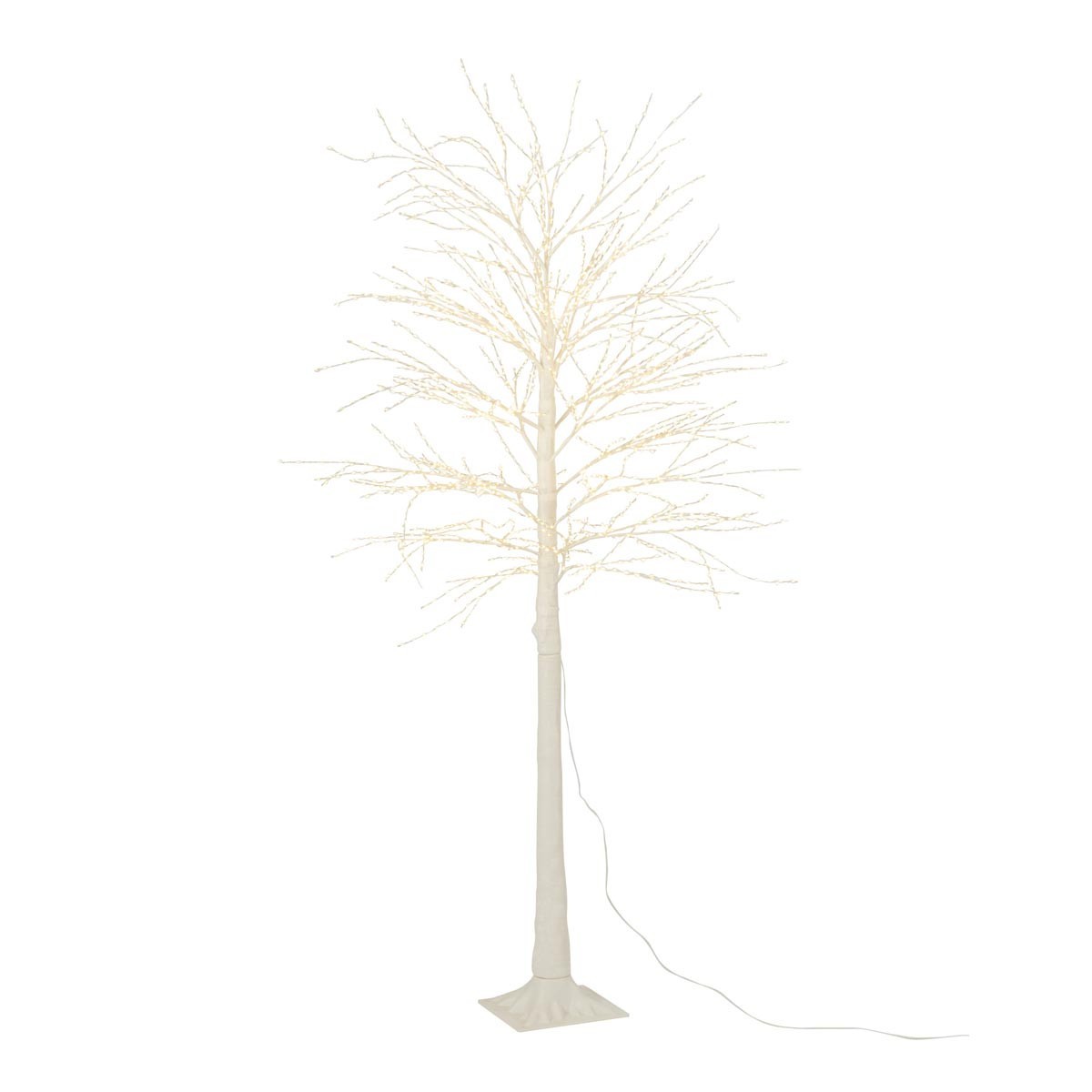 Arbre artificiel Automn 180cm blanc 2000 LED illumination exterieur