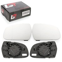 2X Seitenspiegel Heizbar AsphäRisch Konvex Links Rechts FüR Audi A3 8P 2010-2013