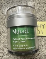 Murad Retinol Youth Renewal Night Face Cream 1.7oz/50mL FULL SZ New NO BOX 82