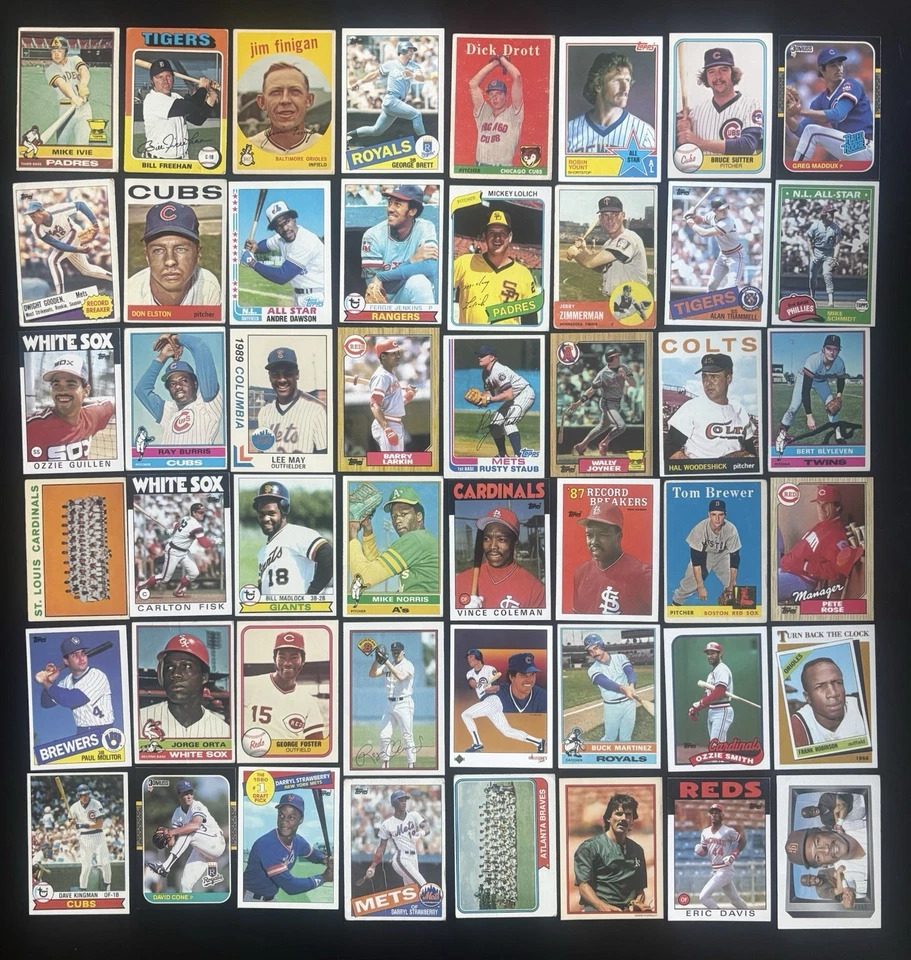 1962 Topps Mickey Mantle HANK AARON Hof Rc lot(73) Willie Mays Maris Uecker Hi# - Image 2 of 4