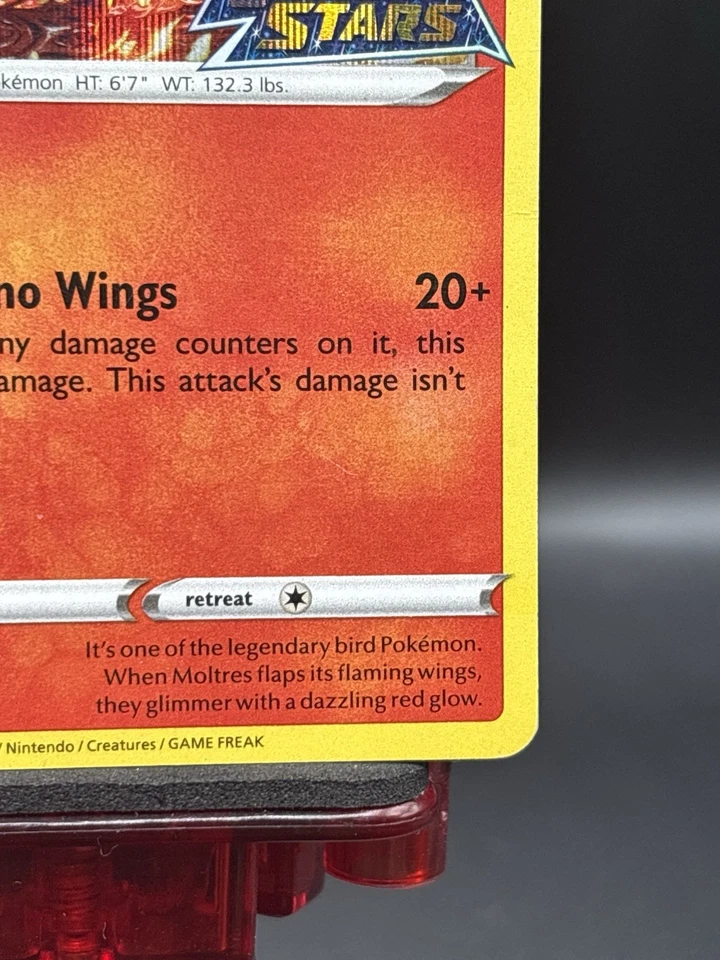 Moltres - SWSH185 - Pokemon Sword & Shield Promo PreRelease Holo Rare Card LP - Image 4 of 4