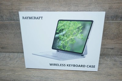 RAYMCRAFT  for iPad Air 13 inch Case with Keyboard (M3,2025 / M2,2024), 12.9