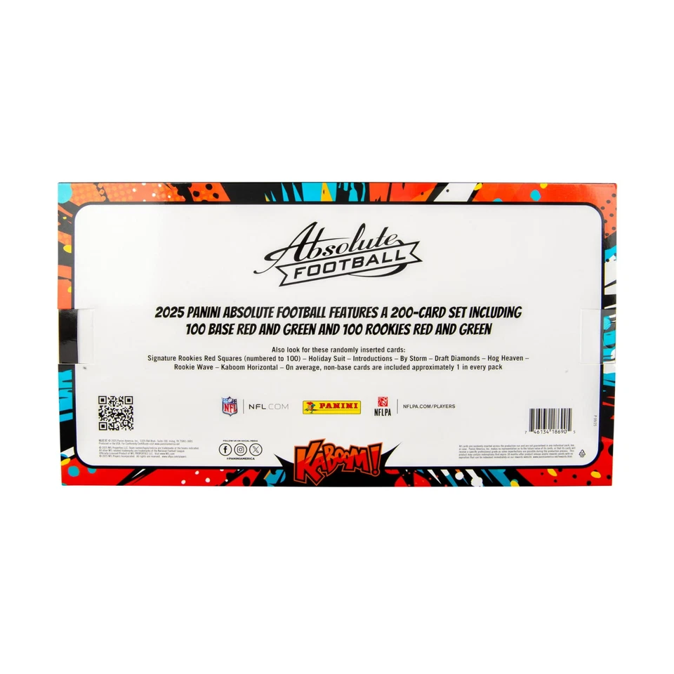 帕尼尼 2025–2026 绝对橄榄球卡布姆倒计时日历-独家卡!! — 第 4/4 张图片