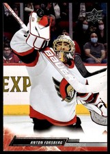 2022-23 Upper Deck Anton Forsberg #128
