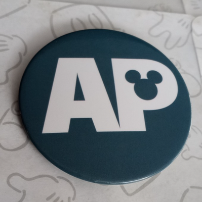 mickey74 さま専用① Blue AP Mickey Mouse Head Icon 2016 Disney Button Pin 115749 | eBay