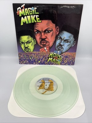 DJ Magic Mike House Of Magic 1992 Promo Clear Vinyl 12'' EP TCRC-9511 Tested