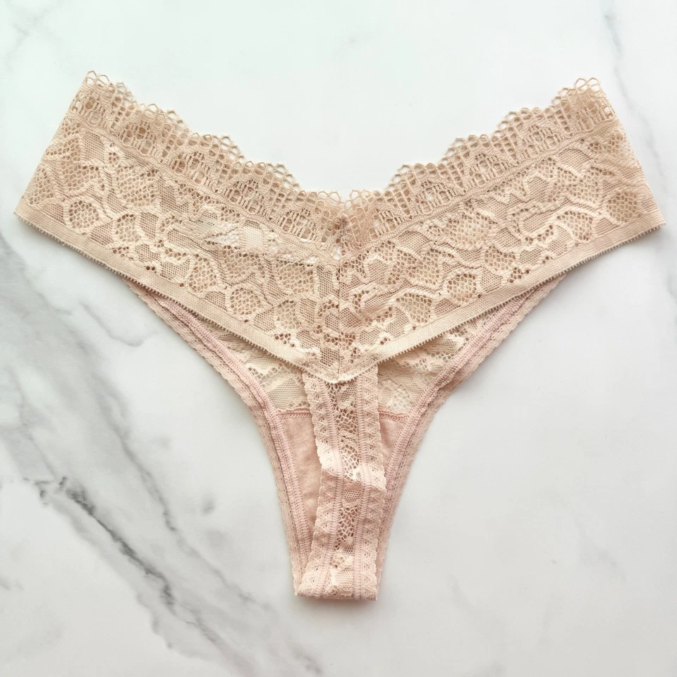 Tanga Soma Abrazable Encantadora Encaje Panty Silencio Talla XS/S/M/L/XL Foto 2 de 4