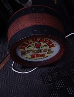 Belhaven Special Keg Ale Pub Bar Mancave Vintage Retro Fount Advertising Light