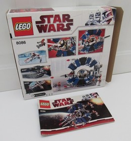 LEGO STAR WARS DROID TRI-FIGHTER 8086 ** EMPTY BOX & INSTRUCTION MANUAL ONLY **