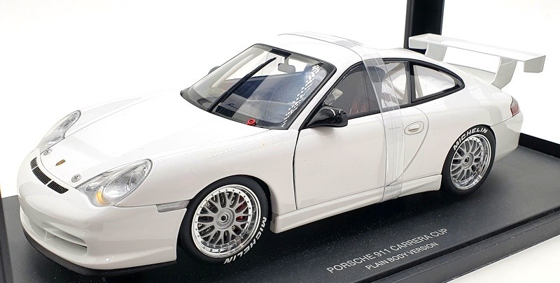 AUTOart Porsche 911 996 Carrera Cup Plain Body Version White 80381