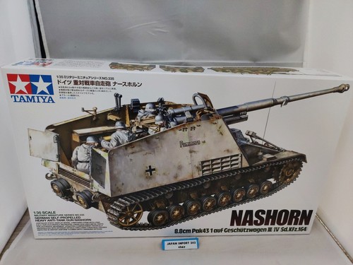 Maquette Char Nashorn Allemand 1/35 - Tamiya No.335 - Kit à Monter Militaire WWII - Échelle 1/35