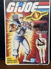 GI Joe STORM SHADOW  1983 v1 *RECARD ON REPRODUCTION CARD* NICE!