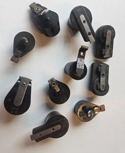 10 NOS Antique Ignition Distributor Rotors