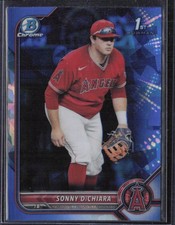 2022 Bowman Draft Sapphire Edition Sonny DiChiara