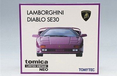 Tomica Limited Vintage Neo Tomytec 1/64 Lamborghini DIABLO SE30 Purple