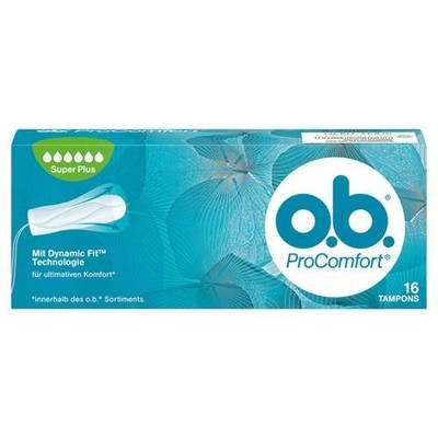 O.B. Tampons ProComfort super plus 16 St
