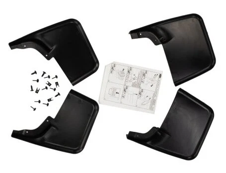 Ford F-150® 2009-2014 Styleside Molded Front & Rear Splash Guard Mud Flaps - Image 4 of 4