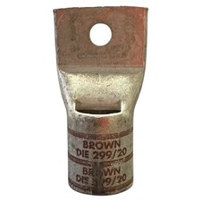 BURNDY BROWN DIE 299/20 YALTCFX 1 HOLE 1100/24