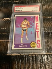 1974 bill ( billy ) paultz topps psa 9