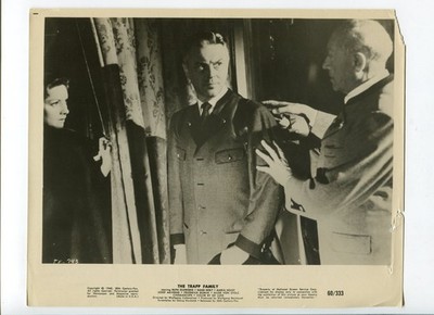 Trapp Family-Hans Holt and Ruth Eluwerik-8x10-B&W-Still