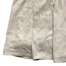 Lululemon Pace Rival Skirt Women's Size 6 Reg Jasmine White Light Gray Running
