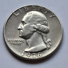 1936 Washington Silver Quarter 25c - "Very Nice Coin" -
