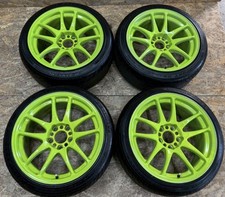 Jdm Rarework Emotion Cr Kai 179j 17 Pcd 114.3 5-hole 5h Drift Wheels No Tires Jdm Rarework Emotion Cr Kai 179j 17 Pcd 114.3 5-hole 5h Drift Wheels No Tires