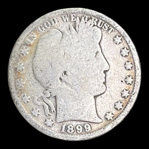 1899 Barber Silver Half Dollar