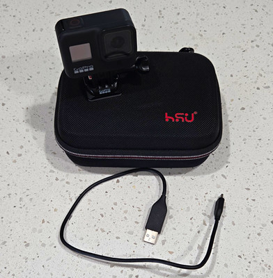GoPro HERO8 Black Action Camera 12MP Waterproof USB w/ Case Mount Cable